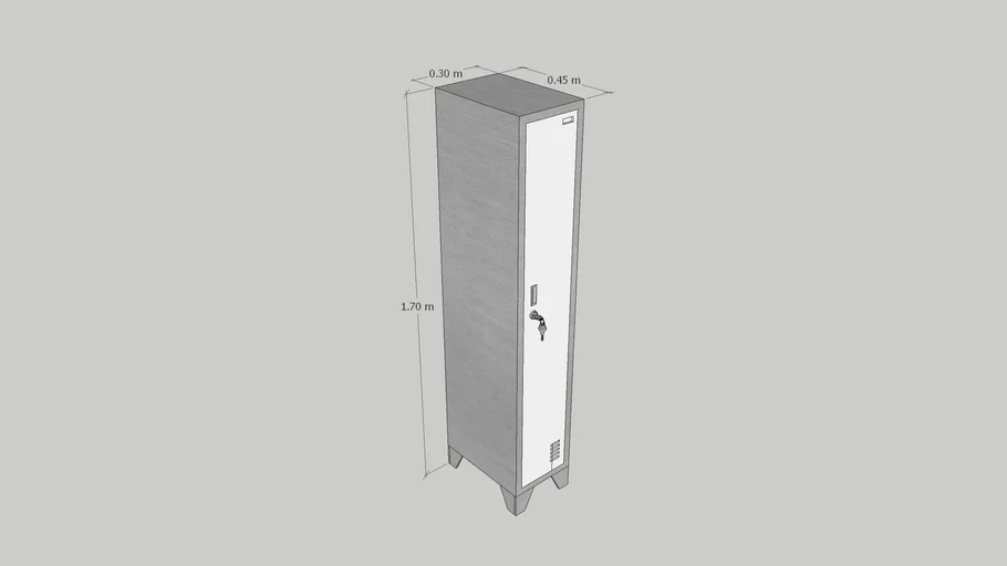 FULL LOCKERS SPA | LOCKER  1 CUERPO SIMPLE 1 PUERTA