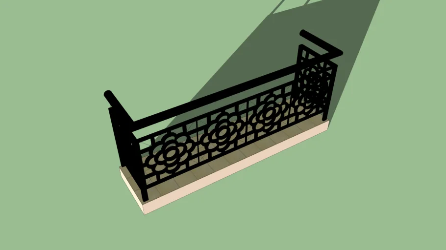 Hand Rails 1 | 3D Warehouse