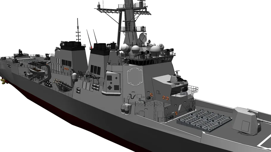 Arleigh Burke class/ Sejong the Great class destroyer (Modified DDG)