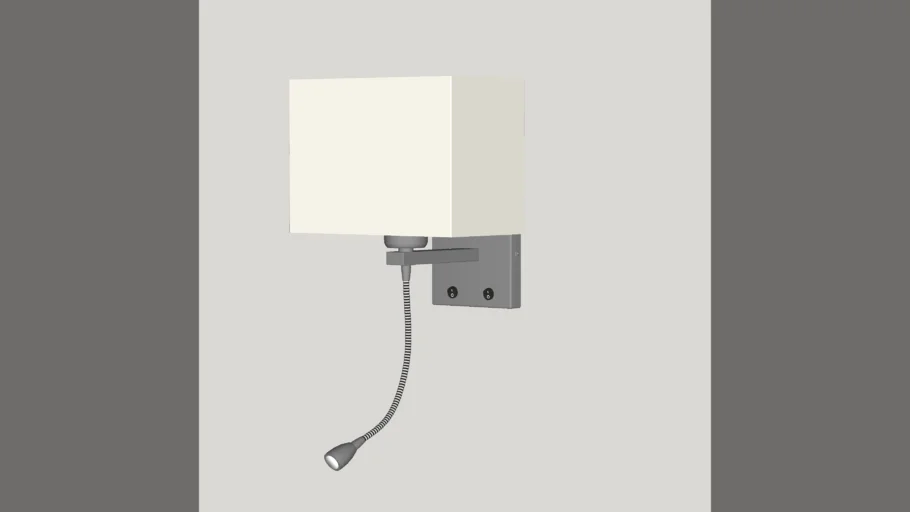 ARQUITETIZZE ARANDELA+QUADRADA+VELLA AR3203-1.000