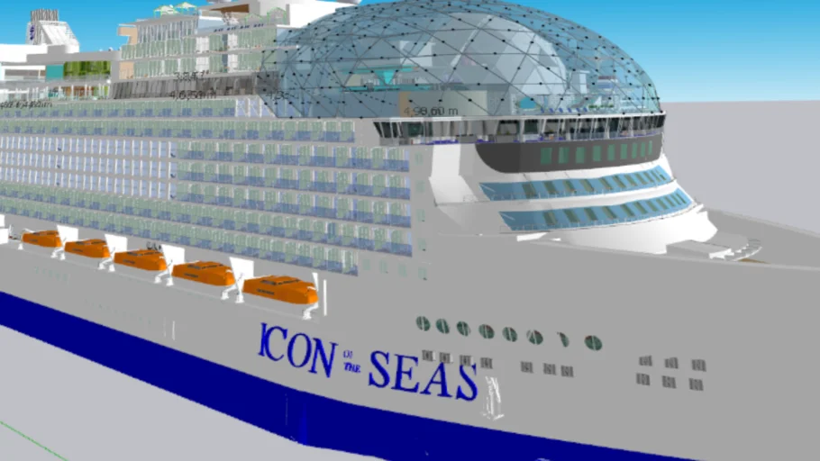 ICON OF THE SEAS WITH FULL INTERIOR