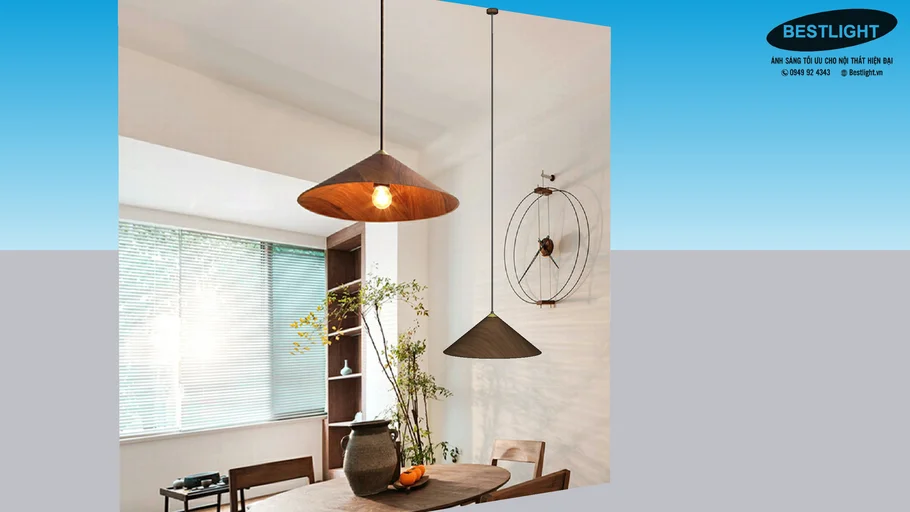 [D7743] Đèn thả trần phong cách Wabi Sabi - Wabi Sabi Pendant Light