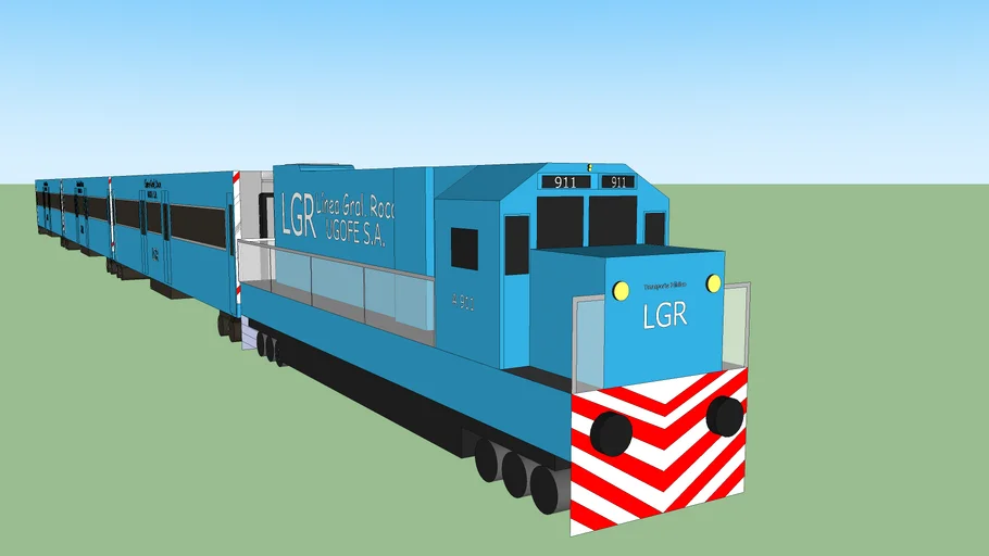 Linea General Roca- Tren completo