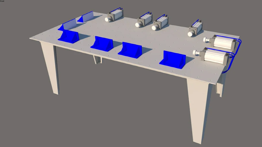 Mesa prensa de armado  | Assembly press table