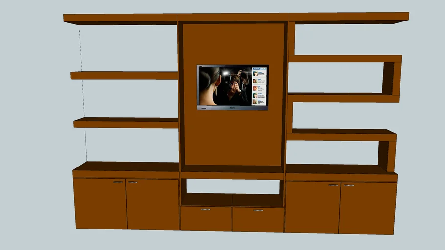 mueble para tele multi espacio