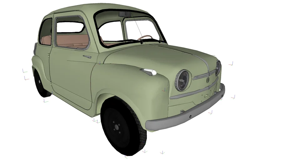 Fiat 600 Prototipo 1952