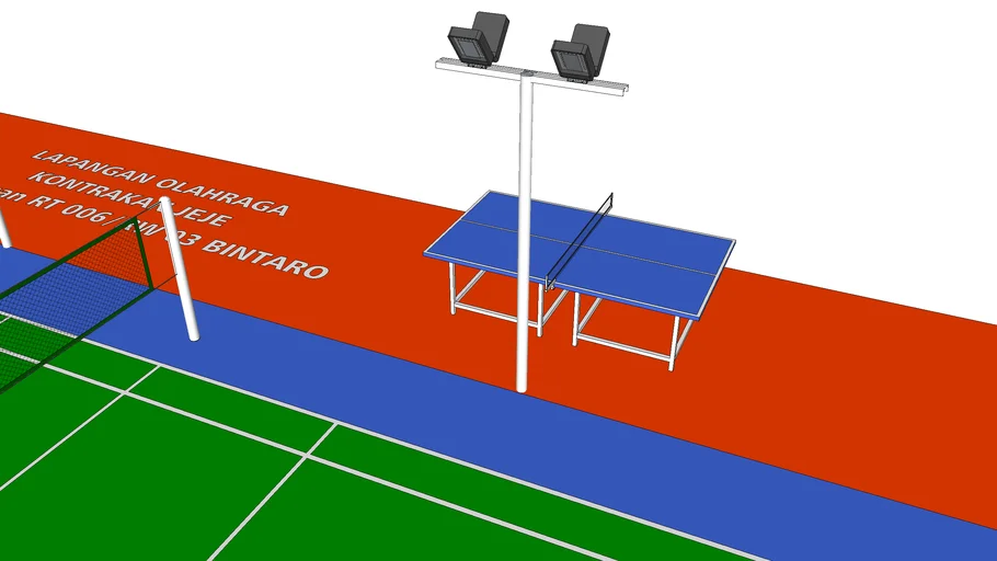 Lapangan Badminton