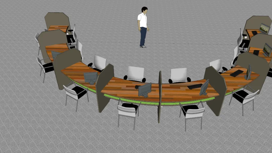 Reception desk