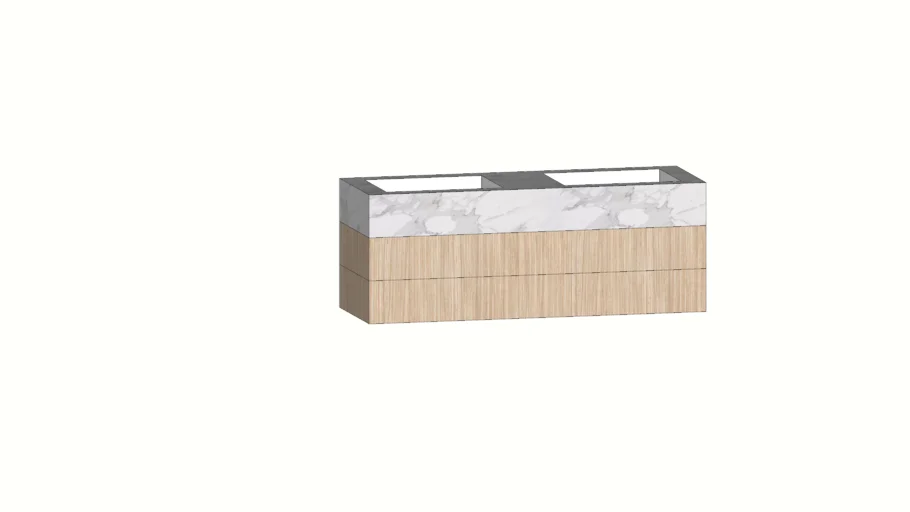 double vanity 1600