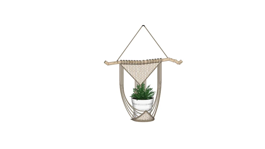 Macrame wall decoration