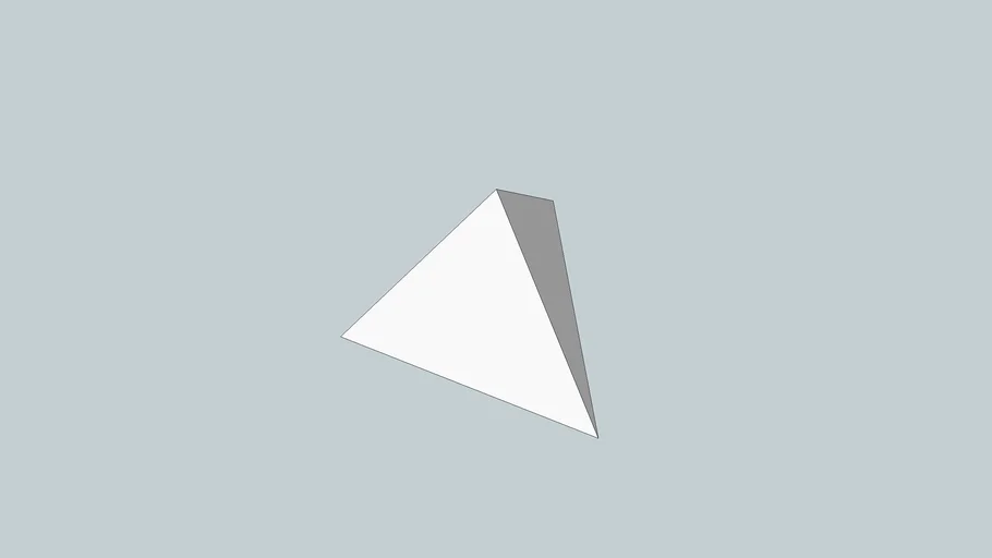 regular tetrahedron