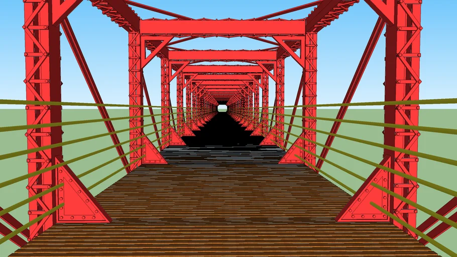 ponte metalica Quixeramobim