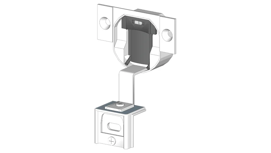 Euro concealed hinge