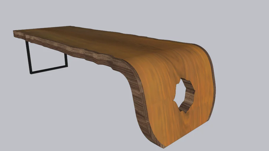 Mesa Cascata Rústica