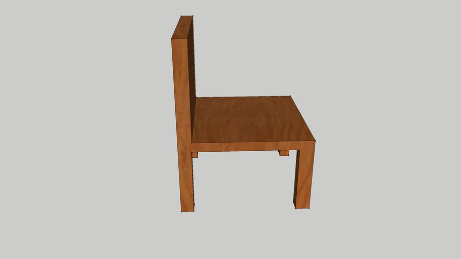 kersen houten stoel