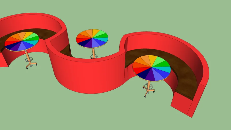 curved sofa