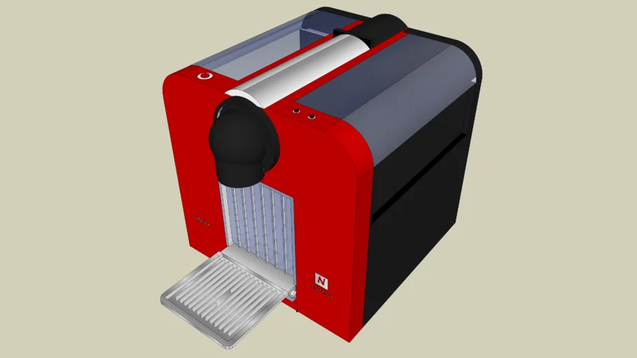 Nespresso Magimix M220 - Le Cube  / réalisation Frédéric Tabary / designer /