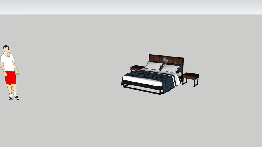 folk bed