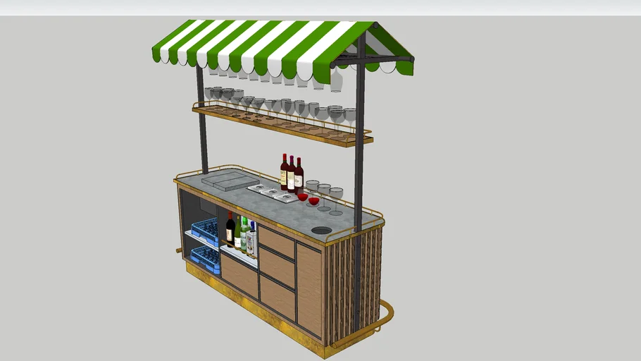Mobil Bar.  Kiosk Bar
