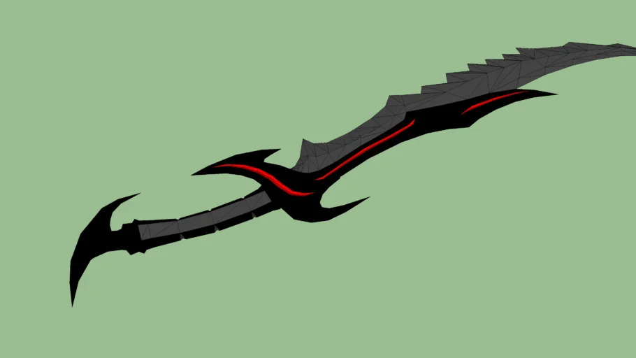 Skyrim Daedric Sword