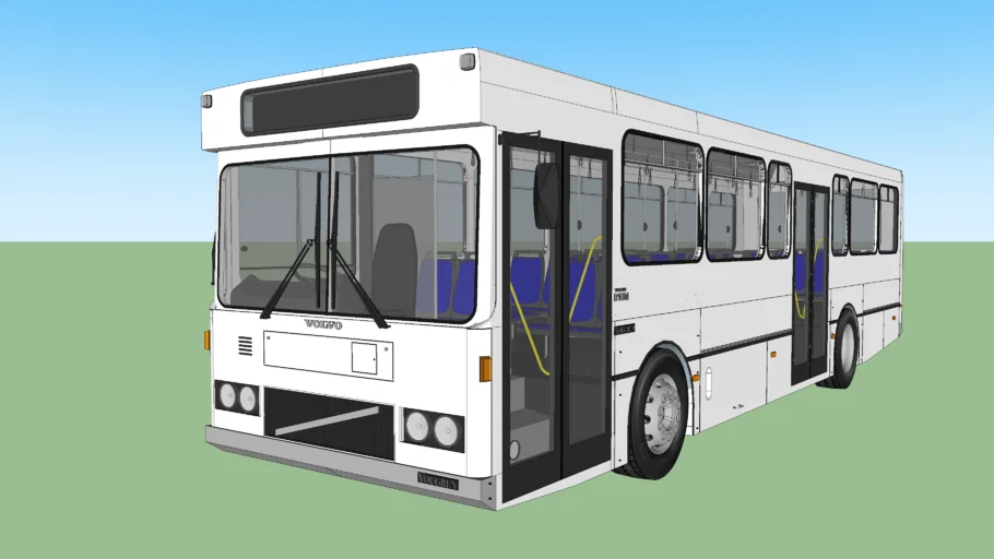 1990 Volvo B10M Volgren Bus (Plain)