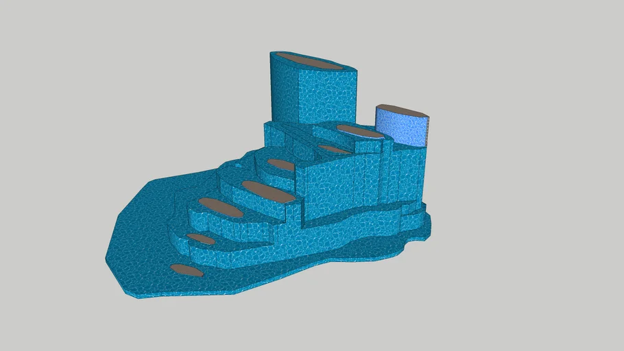 stepping stones | 3D Warehouse