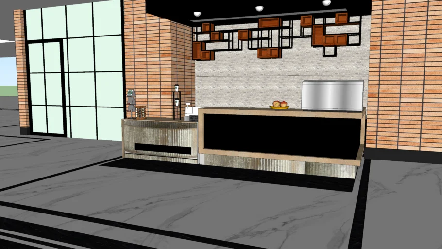 coffee shop counter