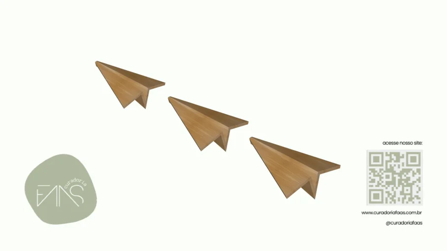 Avião de Parede - Curadoria FAAS