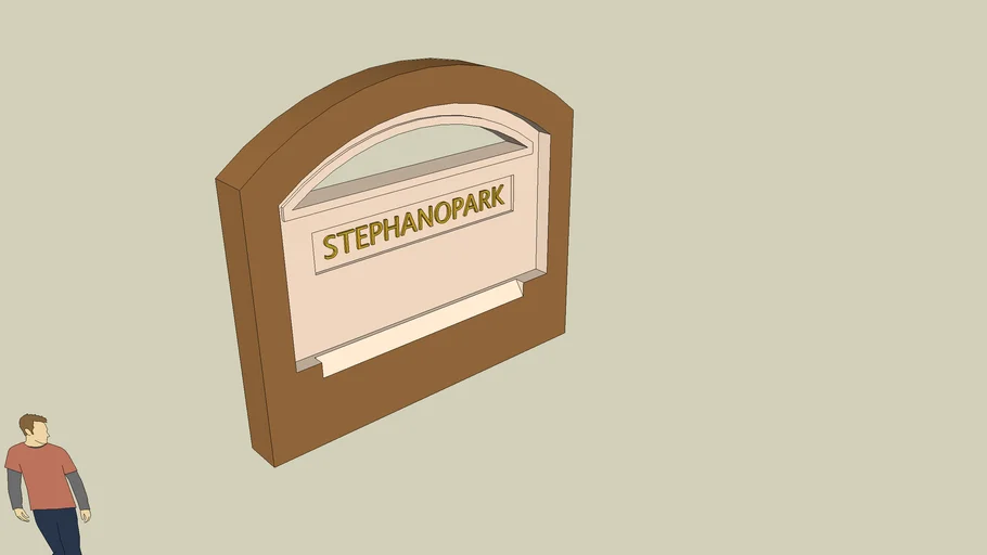 Entry post | 3D Warehouse