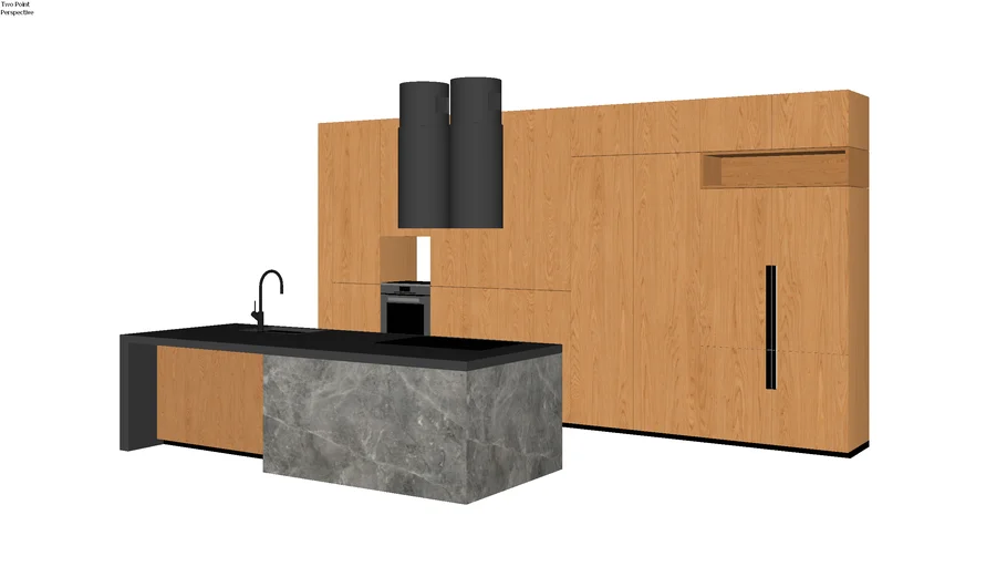 Modern Kitchen  3DSKY