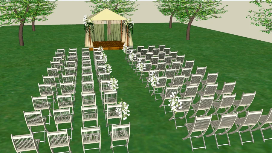 Wedding orchard