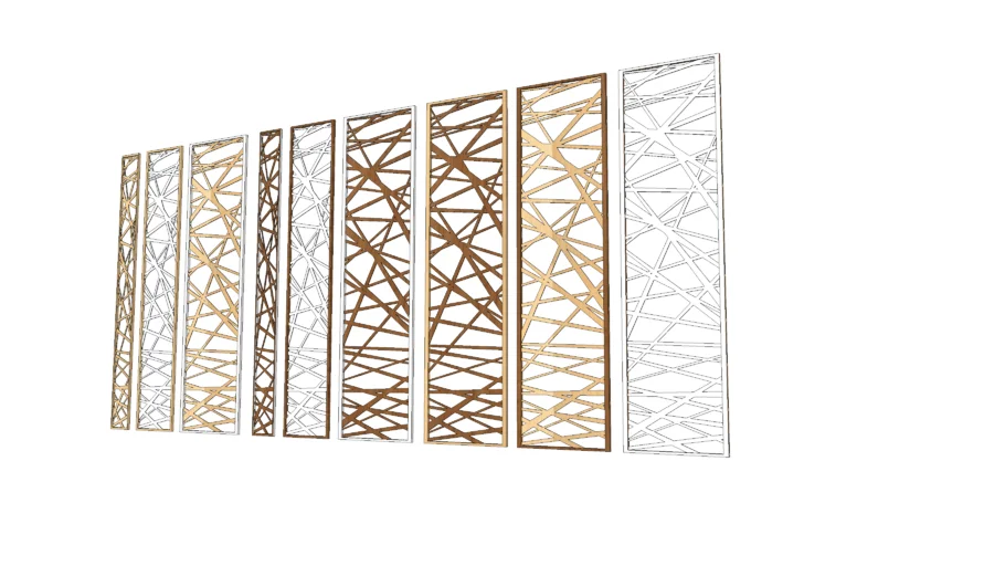 Mashrabiya Partition | 3D Warehouse