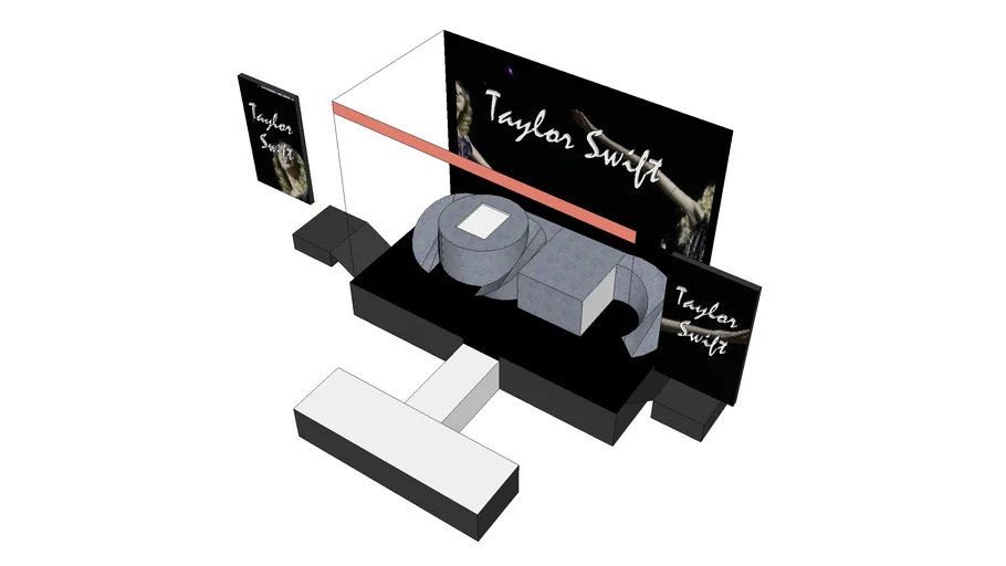Taylor swift fearless tour stage