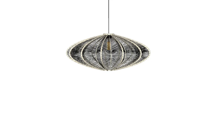 By-Boo Hanging Lamp "Nimbus" - Natural (∅60x70cm)