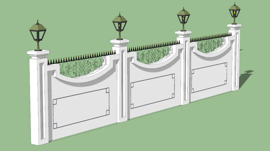 Boundary wall