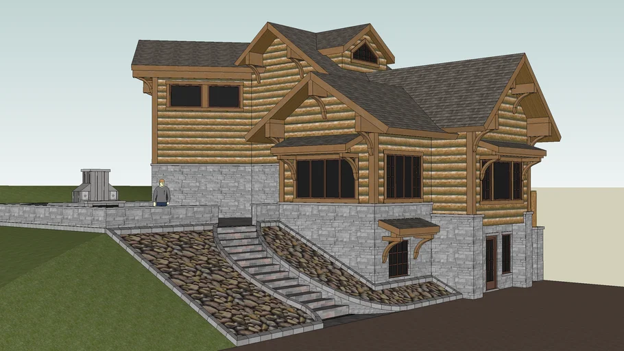 Log cabin