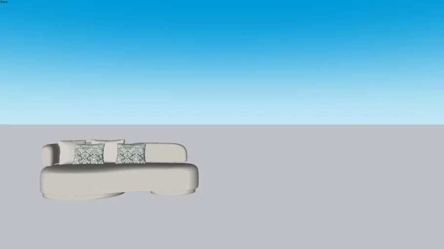 SOFÁ ORGANICO / SOFA CURVO