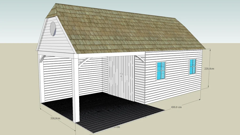 héritage tuinhuis, abri de jardin héritage, wooden garden shed