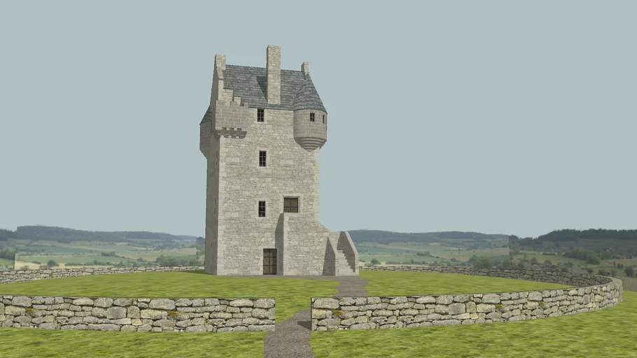 Coxton Tower in Lhanbryde, Scotland