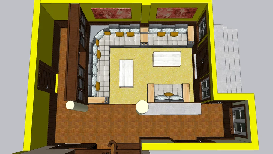 L- Seater Sofa Design