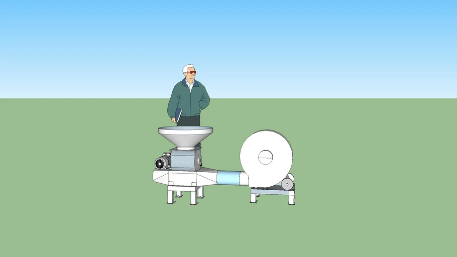 Kongskilde Rotary valve and Pneumatic Blower