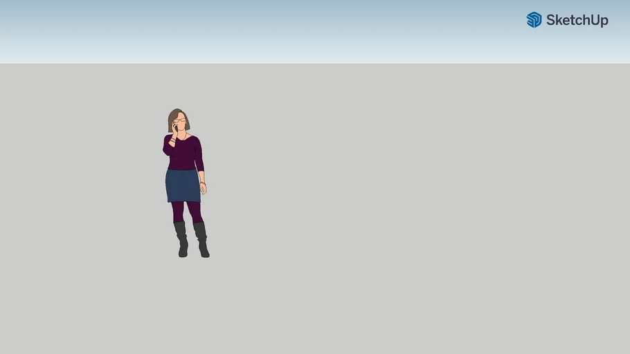 Low poly brain