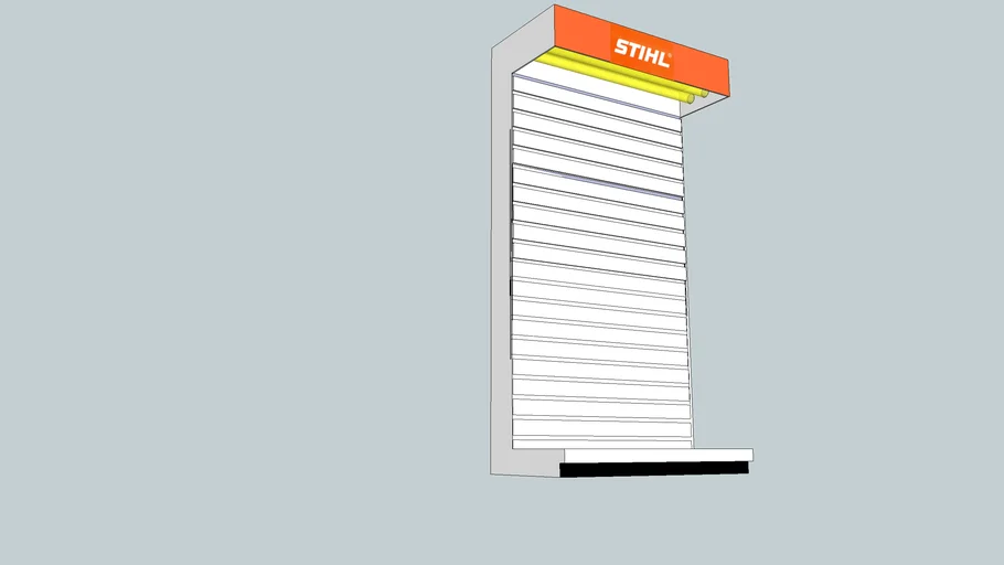 STIHL display wall