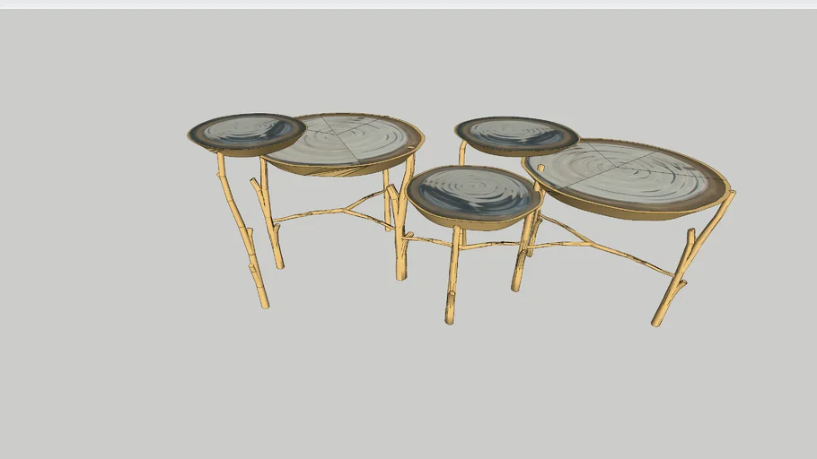 Droplet Cocktail Table from Ironies