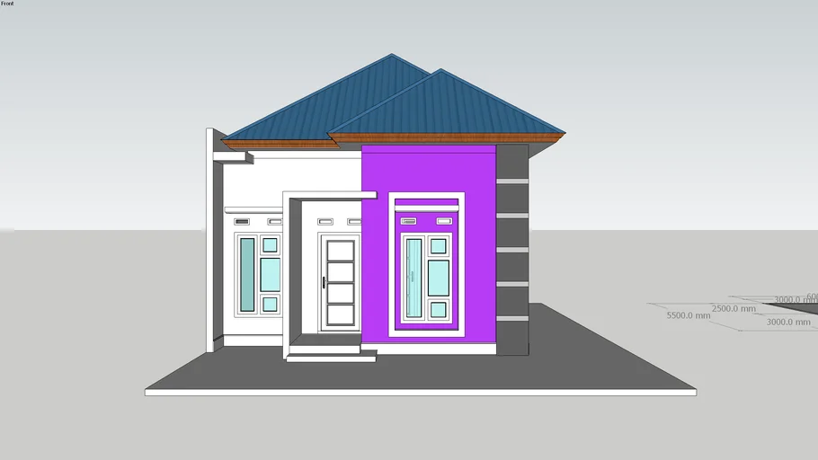 RUMAH TYPE 36 ATAP LIMAS