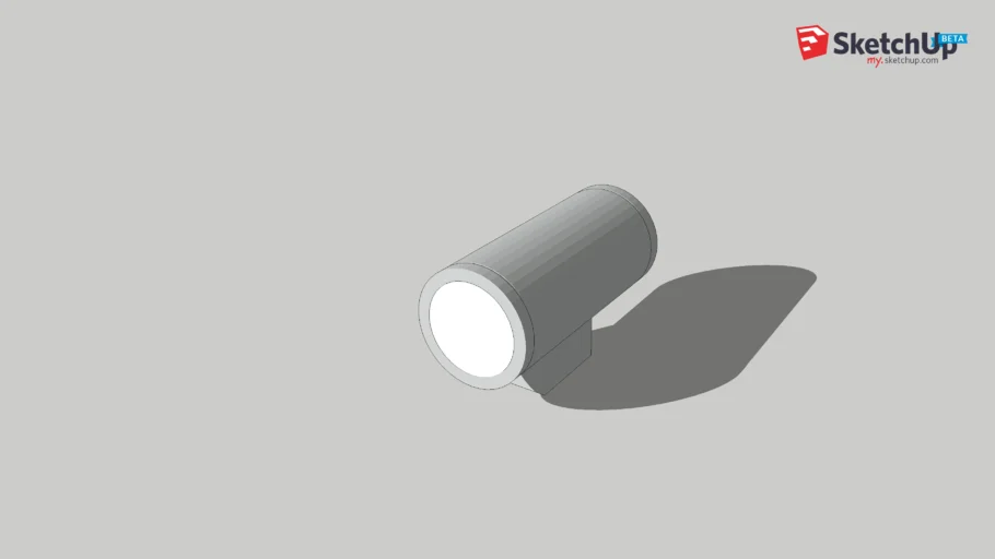 SLOT ROUND WALL UP-DOWN - outdoor lighting