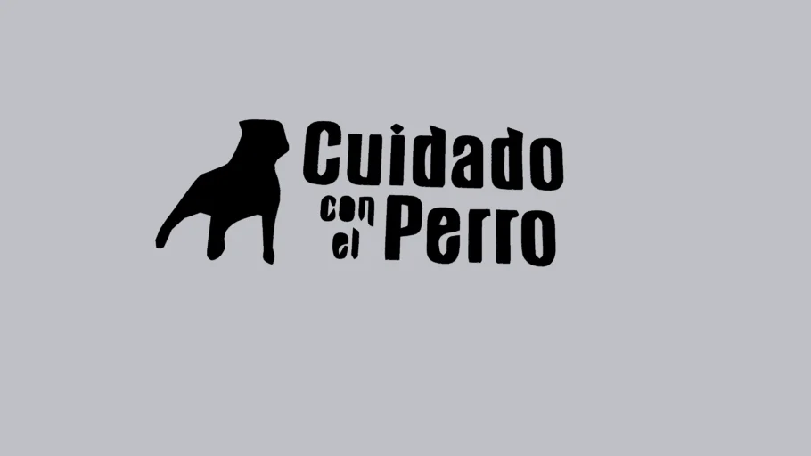 Cuidado con el perro logo