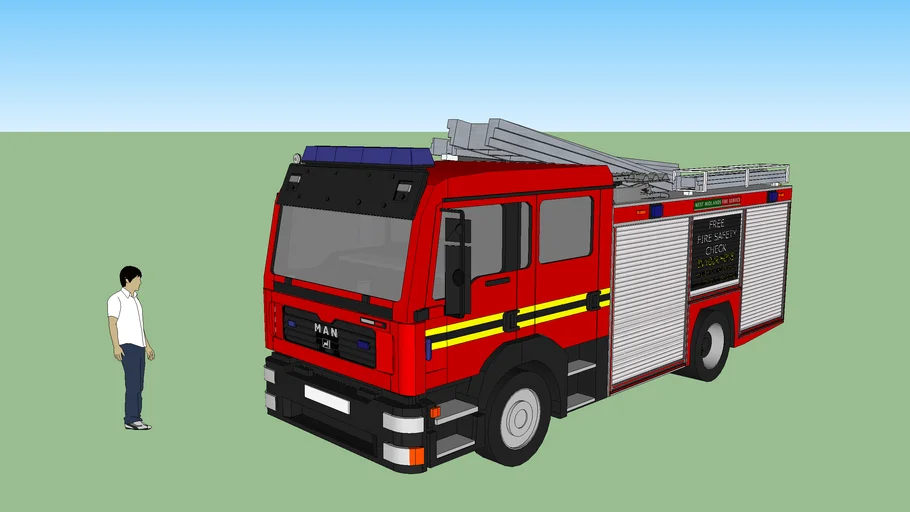 West Midlands MAN PRL Fire Appliance