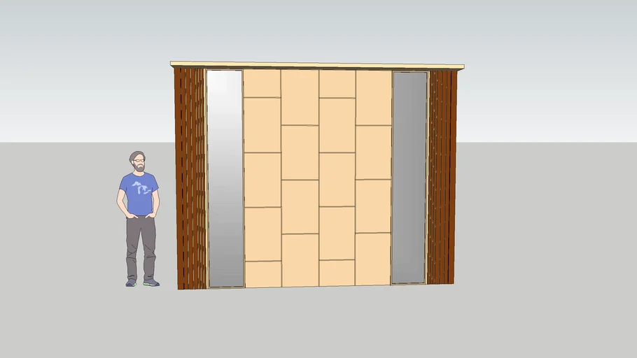 wall panel wood