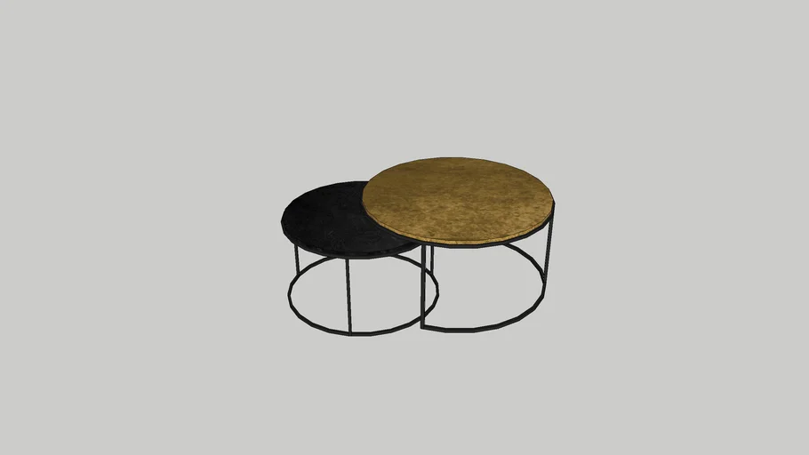 Knurl Nesting Coffee Tables
